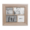 Natural Wood 4 Picture Photoframe [536556]
