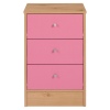 Malibu 3 Drw Chest MK2 Pine/Pink [143/8121]