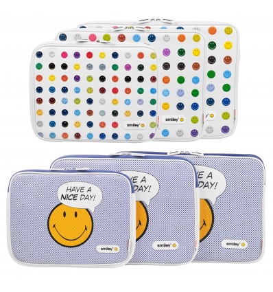 Pop Art Smiley Laptop Case