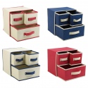 3 Drawer Fabric Storage Box [538709]