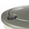 Duo Bin White w/Grey Lid 2x25L [668042]