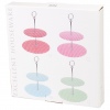 Polka Dot 2 Tier Glass Cake Stand [560285]