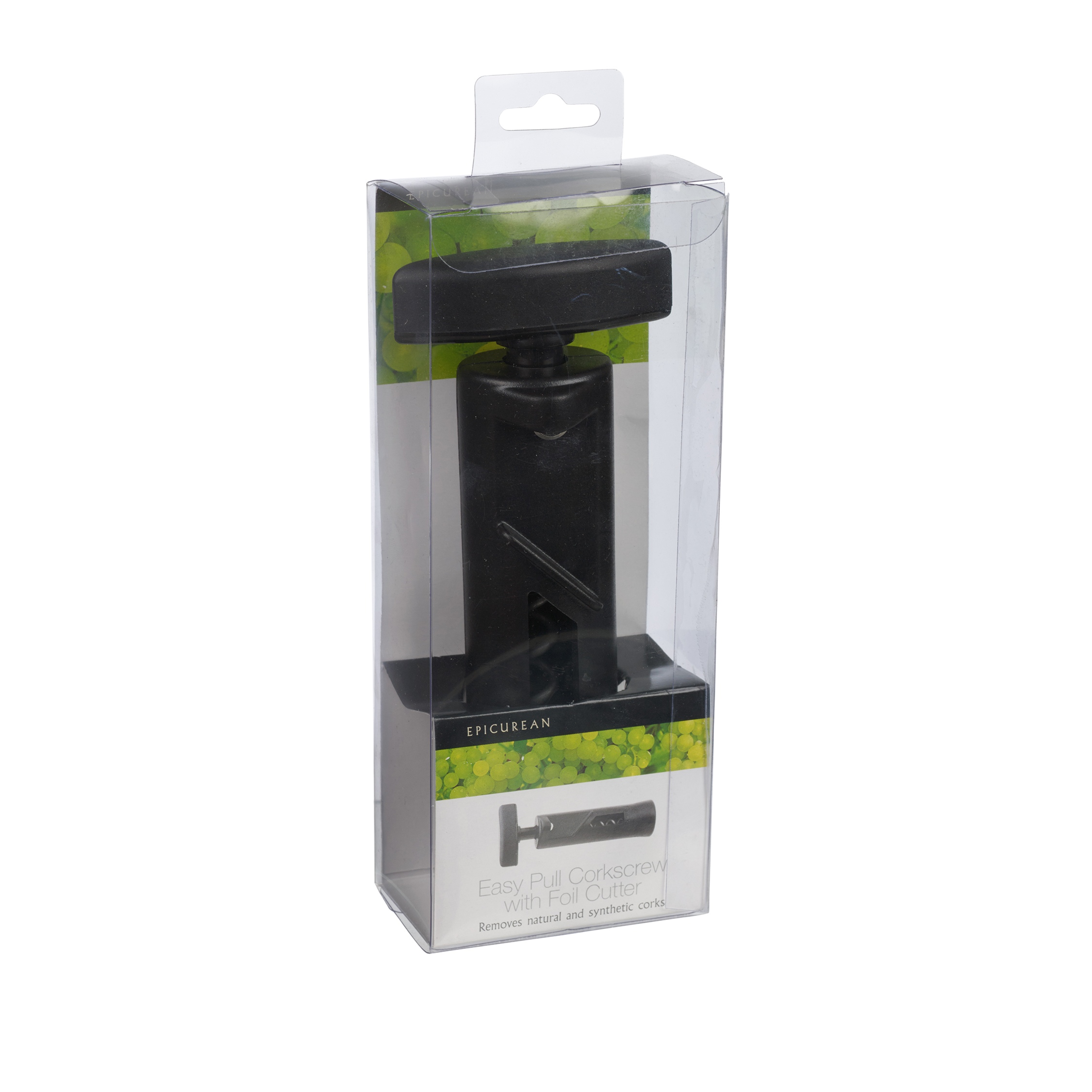 Easy Pull Out Cork Corkscrew & Foil Cutter Wine Bottle Uncork Gift Set Easy Pull Out Cork Corkscrew & Foil Cutter Wine Bottle Uncork Gift Set