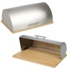 Stainless Steel Bread Box 39x16x28cm [000202]