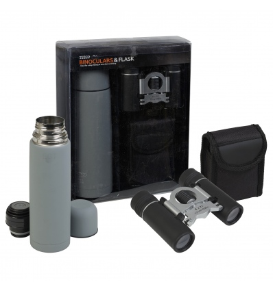 Tesco Binocular & Flask .5L Set [757975]/[795699]