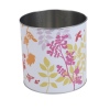 Round Sealed Metal Biscuit Tin [270316]