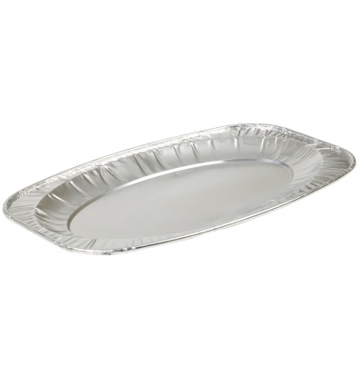 2pc Serving Platter Aluminium