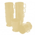 Katercup  9oz Beige Plastic Hot Cups