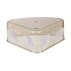 4 Pc Bathroom Rack Waterdrop Design