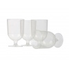 10 Nupik 175ml Wine Plastic Glasses