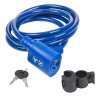 Bike Lock 180cm Blue With Logo VX