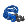 Bike Lock 180cm Blue With Logo VX