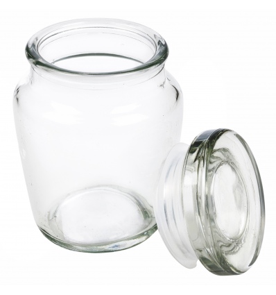 Airtight Small Glass Storage Jar with Lid [572999]