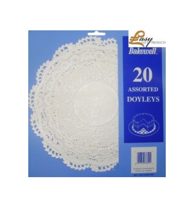 Bakewell Assorted Round Paper Doilies