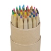 36 Coloured Pencils In Round Tub