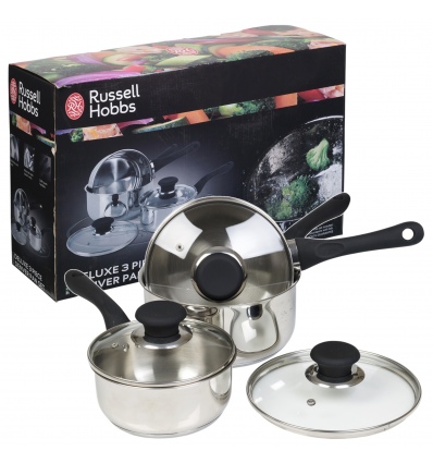 Russell Hobbs Deluxe Denver 3pc Pan Set [095633]