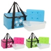 3 Piece Coolerbag Lunch Box Ice Pack 600D [858528]