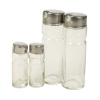 5 Piece Stainless Steel & Glass Cruet Set [896569]