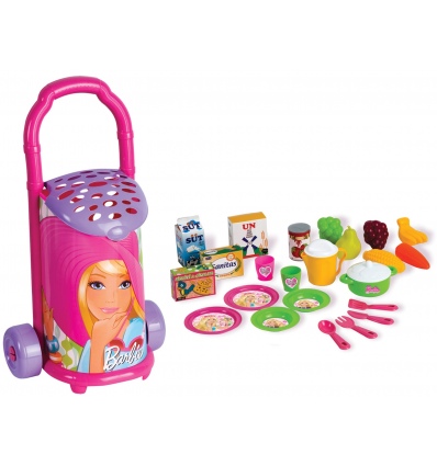 Barbie Shopping Trolley 25pc [015089]