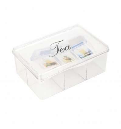 6 Section Acrylic Tea Box [400995]