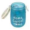 Clamp Lid Glass Storage Jar With Scented Tea Lights [946942]