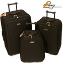 Sovereign Lightweight Suitcase - Black