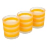 Set of 3 Scented Candles in Neon Glass Jar [585295]