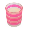 Set of 3 Scented Candles in Neon Glass Jar [585295]