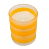 Set of 3 Scented Candles in Neon Glass Jar [585295]