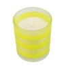 Set of 3 Scented Candles in Neon Glass Jar [585295]