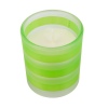 Set of 3 Scented Candles in Neon Glass Jar [585295]