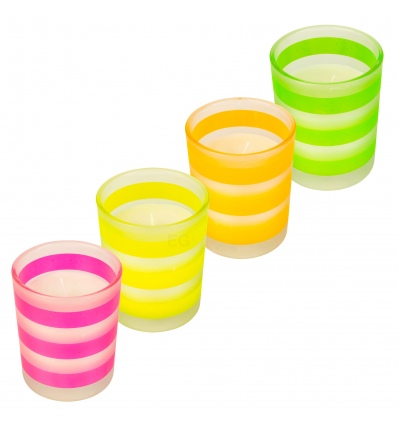 Scented Candle In Neon Glass [585356]