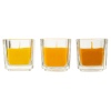 Set of 3 Wax Scented Candles in Glass Holders [934208]