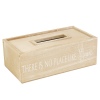 White Washed Wooden Tissue box Holder [955630]