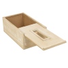 White Washed Wooden Tissue box Holder [955630]