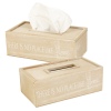 White Washed Wooden Tissue box Holder [955630]