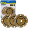 Kinzo 3pc Universal Diamond Disk Dry 125mm [717593]