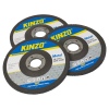 Kinzo 3pc Metal Grinding Discs 125mm [717746]