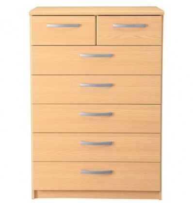 Hallingford 5+2 Drawer Chest - Beech Effect [3052079]