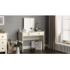Harris Dressing Table and Mirror - Soft White [6439338]