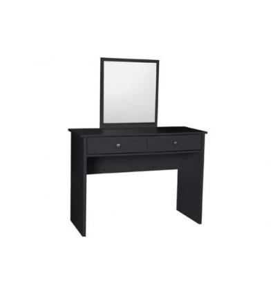 Harris Dressing Table and Mirror - Black Oak Effect [6439510]