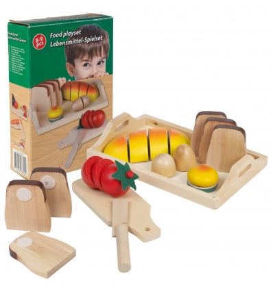 Wooden Food Playset [983059]