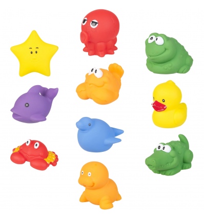 Lifetime 10pc Bath Animal Figures [861104]