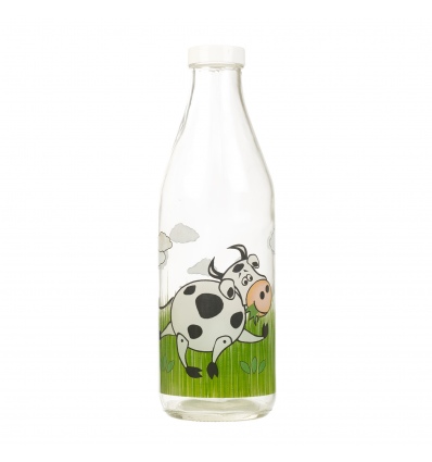 1L Glass Milk Bottle [433459]