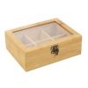 6 Compartment Bamboo Tea Box [573910]