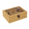 6 Compartment Bamboo Tea Box [573910]