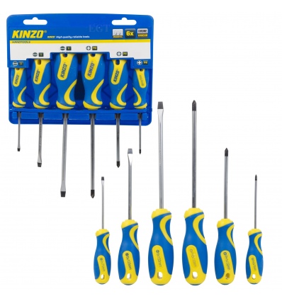 Kinzo 6pc Screwdriver Set [541471]