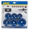 Kinzo 7pc Hole Saw Drill Bit Set [792736]