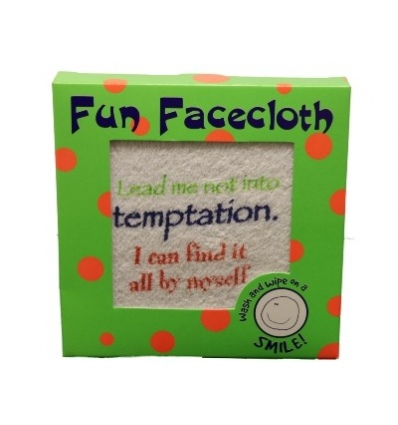 fantastic fun face flannel 