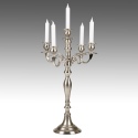 5 Arm Brushed Aluminium Candelabra [822611]